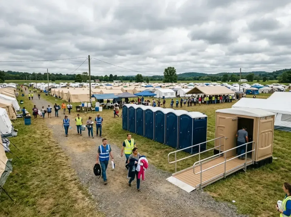 disaster-relief-camp-restrooms-010 — frequently asked questions, Dumpster & Portable Bathrooms Rental in Saddlebrooke, AZ